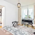 Art Deco Elbblick Parken Kueche Apartmán Drážďany