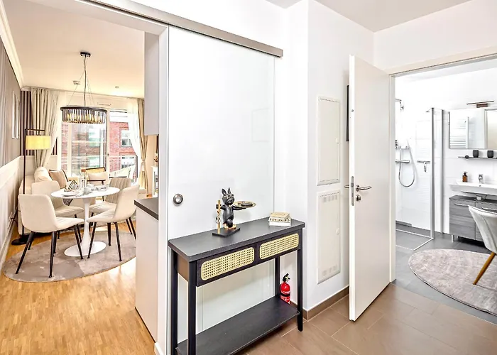 Art Deco Elbblick Parken Kueche Lägenhet Dresden