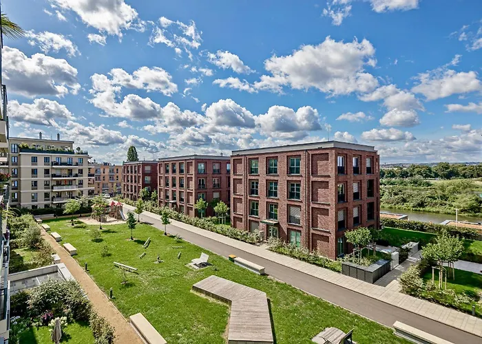 Lägenhet Art Deco Elbblick Parken Kueche *