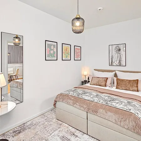 Appartement Art Deco Elbblick Parken Kueche